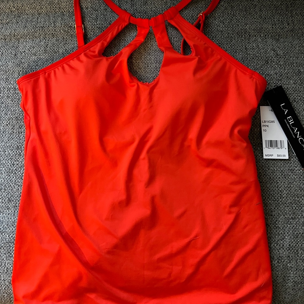 La Blanca swim top